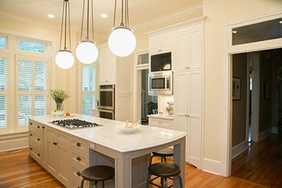 Farmhouse Kitchen with Transom Window in Frederick, MD